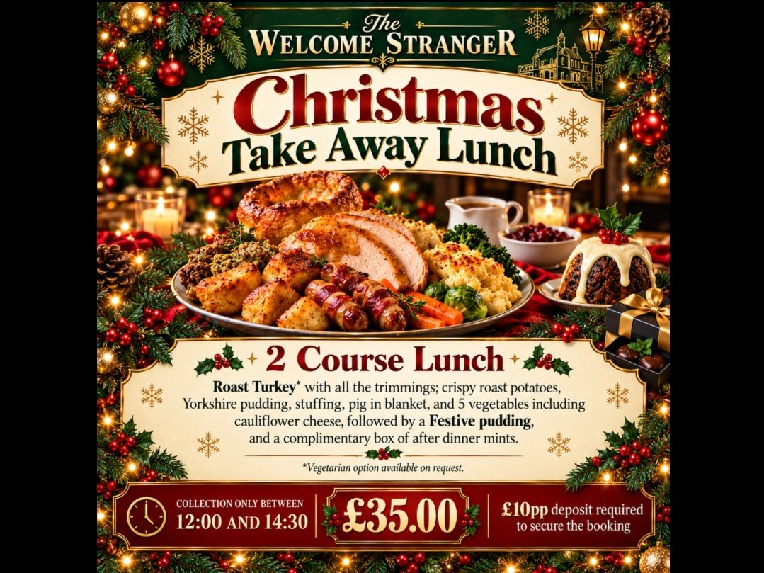 Christmas Day Takeaway Lunch